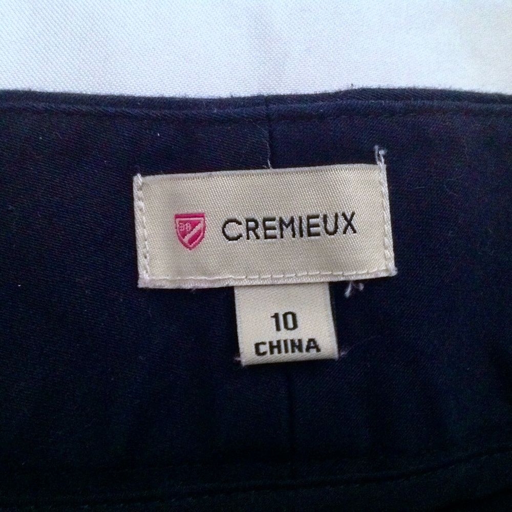 Host Pick!  Daniel Cremieux Dark Blue Shorts Sz 10 - Picture 2 of 3